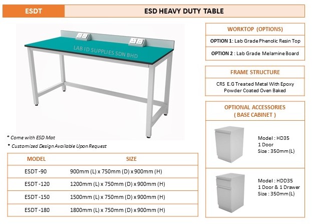 ESD Heavy Duty Table - Image 2